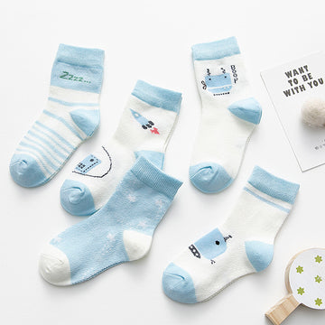 Cotton breathable male and female baby socks - Baby Time Now