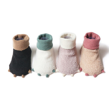 BabyTimeNow Warm Baby Socks – Soft, Breathable & Cozy Half-Velvet Socks for Newborns