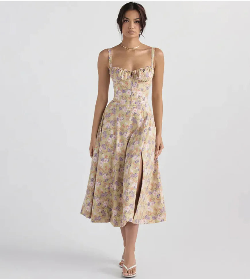 Sling Back Overknee Dress - Baby Time Now