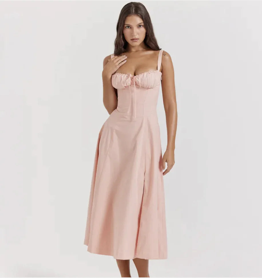 Sling Back Overknee Dress - Baby Time Now
