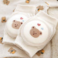Summer Cotton Baby Knee Pads – Lightweight & Breathable Korean-Style Kneepads for 0–2 Years Old