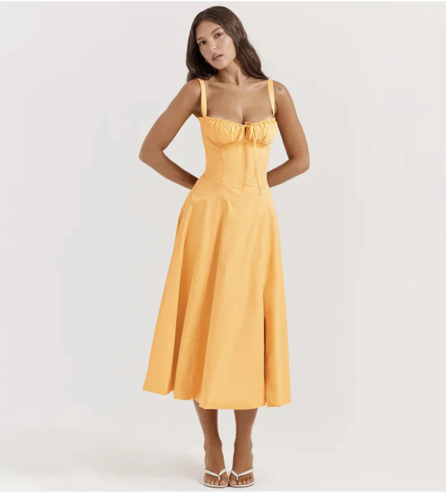 Sling Back Overknee Dress - Baby Time Now