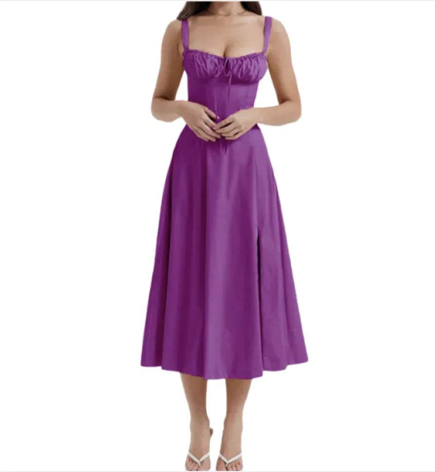 Sling Back Overknee Dress - Baby Time Now