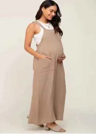 Women's Wide Leg Overalls – Stylish Lace-Up Front, Soft Breathable Fabric | Sapphire Blue, XL