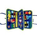 BTN Busy Book – Montessori Sensory Learning Toy for Toddlers & Preschool Kids - Baby Time Now