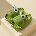 BTN Kids Dinosaur Slippers – Cute EVA Summer Sandals for Baby, Kids & Family - Baby Time Now