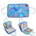 BTN Felt Learning Board – Portable Montessori-Inspired Educational Toy for Kids Ages 4–6 - Baby Time Now