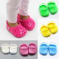 BTN Doll Beach Slippers – Colorful, Lightweight Doll Accessories for Kids' Imaginative Play - Baby Time Now
