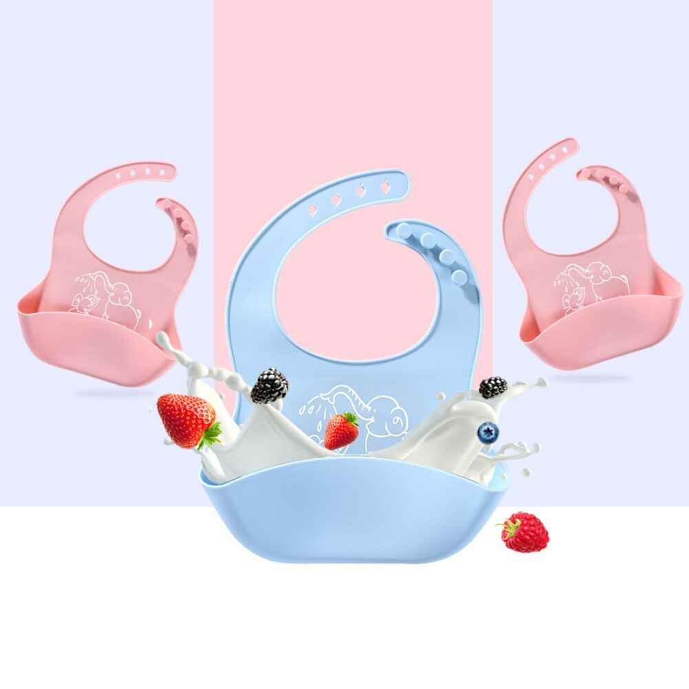 Baby food Bib baby meal silicone saliva bag