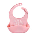 Baby food Bib baby meal silicone saliva bag