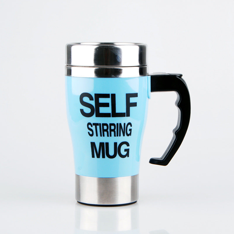 BTN Automatic Stirring Coffee Mug – Self-Stirring Stainless Steel Cup for Moms & Dads On-the-Go - Baby Time Now