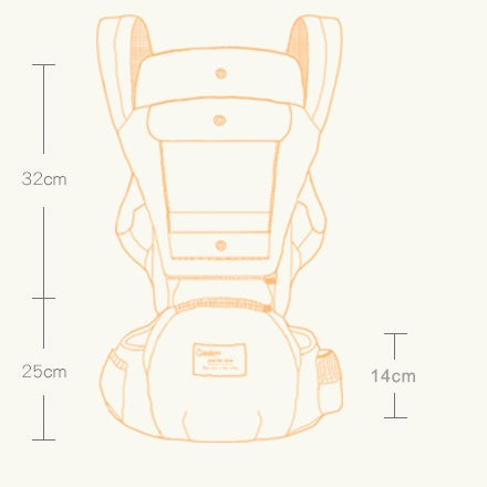 Multi-functional baby waist stool - Baby Time Now