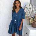 BTN Lace Sleeveless Motherhood Dress – Elegant Polyester Dress for Moms-to-Be - Baby Time Now