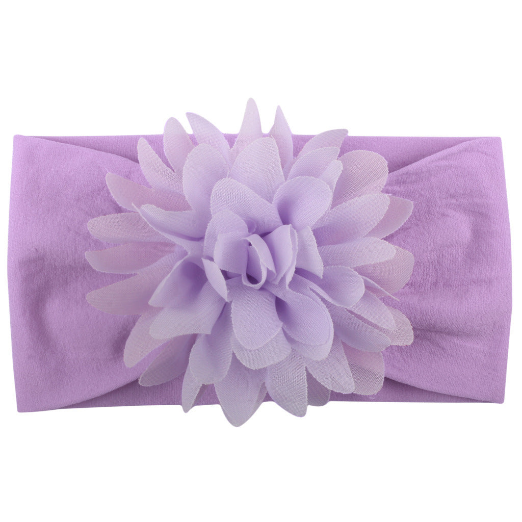 Creative Chiffon Flower Headband Baby Hair Accessories Cute Princess Headband - Baby Time Now