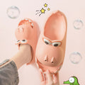 BTN Kids Dinosaur Slippers – Cute EVA Summer Sandals for Baby, Kids & Family - Baby Time Now