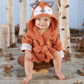 BTN-Children’s Hooded Animal Bathrobe – Soft Cotton Baby & Toddler Towel Robe - Baby Time Now