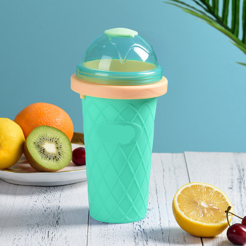 BTN Quick-Freeze Smoothie Cup – Make Slushies & Milkshakes in Seconds, BPA-Free Silicone - Baby Time Now