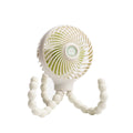 BTN Octopus Folding Stroller Fan – USB Rechargeable Mini Portable Baby Cooling Fan - Baby Time Now