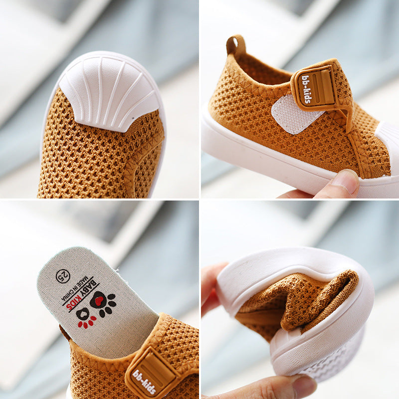 BTN Toddler Casual Shoes – Breathable Non-Slip Sneakers for Kids Boys & Girls - Baby Time Now