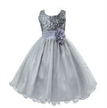 BTN Baby Sequin Princess Dress – Flower Girl, Wedding & Party Dress in 10 Colors - Baby Time Now