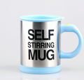 BTN Self-Stirring Coffee Mug – 400ml Stainless Steel Automatic Mixer Cup | Leak-Proof Design - Baby Time Now