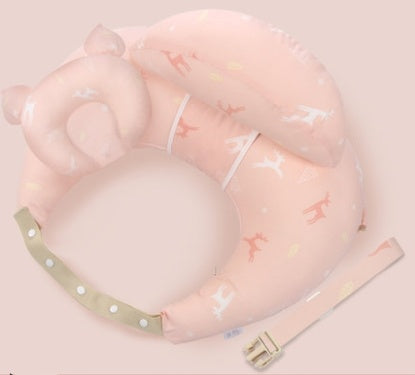 Nursing Pillows Baby Maternity Breastfeeding Multifunction Adjustable Cushion Infant Newborn Feeding Layered Washable Cover - Baby Time Now