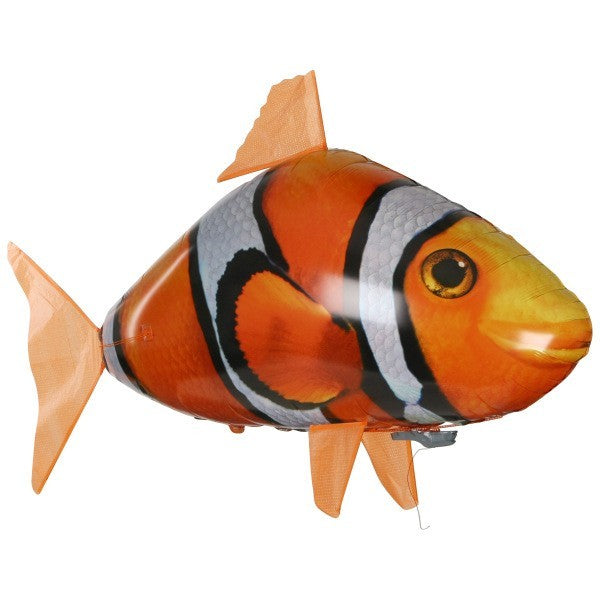 BTN Remote Control Shark Toy – Infrared Air Swimming Fish with 360° Movement - Baby Time Now