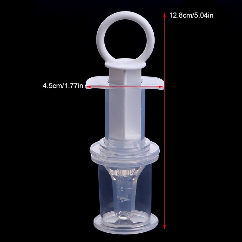 BTN Baby Syringe Medicine Feeder – Infant Pacifier Type Safe Medicine Dispenser - Baby Time Now