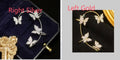BTN Fashion Butterfly Earring – Women’s Ear Clip & Hook Jewelry in Gold & Silver - Baby Time Now
