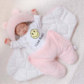 Baby Sleeping Bag Envelope for Newborn Baby Winter Swaddle Blanket - Baby Time Now