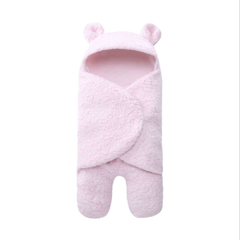 Baby Sleeping Bag Envelope for Newborn Baby Winter Swaddle Blanket - Baby Time Now