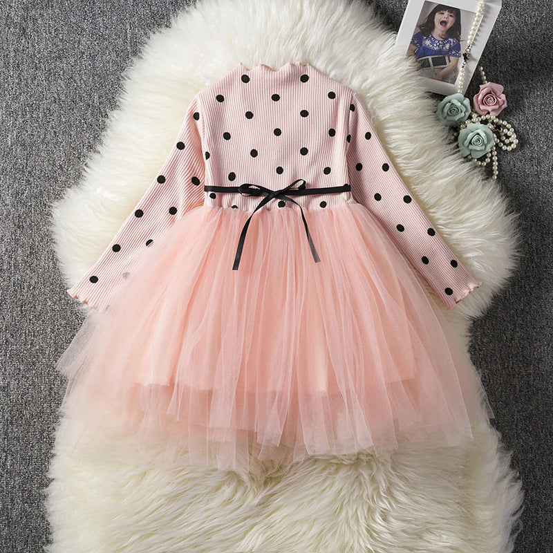 BTN Baby Girls Lace Tutu Dress – Birthday, Party & Christening Outfit 3–8 Years - Baby Time Now