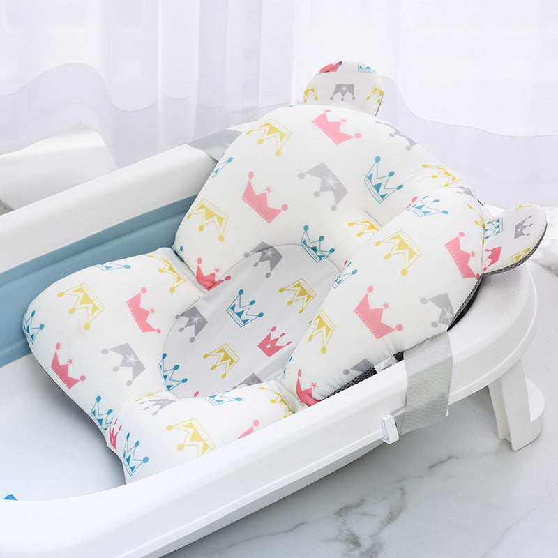 BTN Baby Bath Net – Supportive Frame Bath Mat for Infants | Soft, Safe & Easy to Use - Baby Time Now