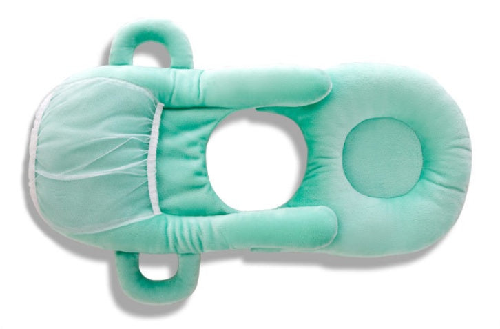BTN Baby Feeding Pillow – Plush Anti-Spit Support Cushion | Hands-Free Nursing Aid (30x42cm) - Baby Time Now