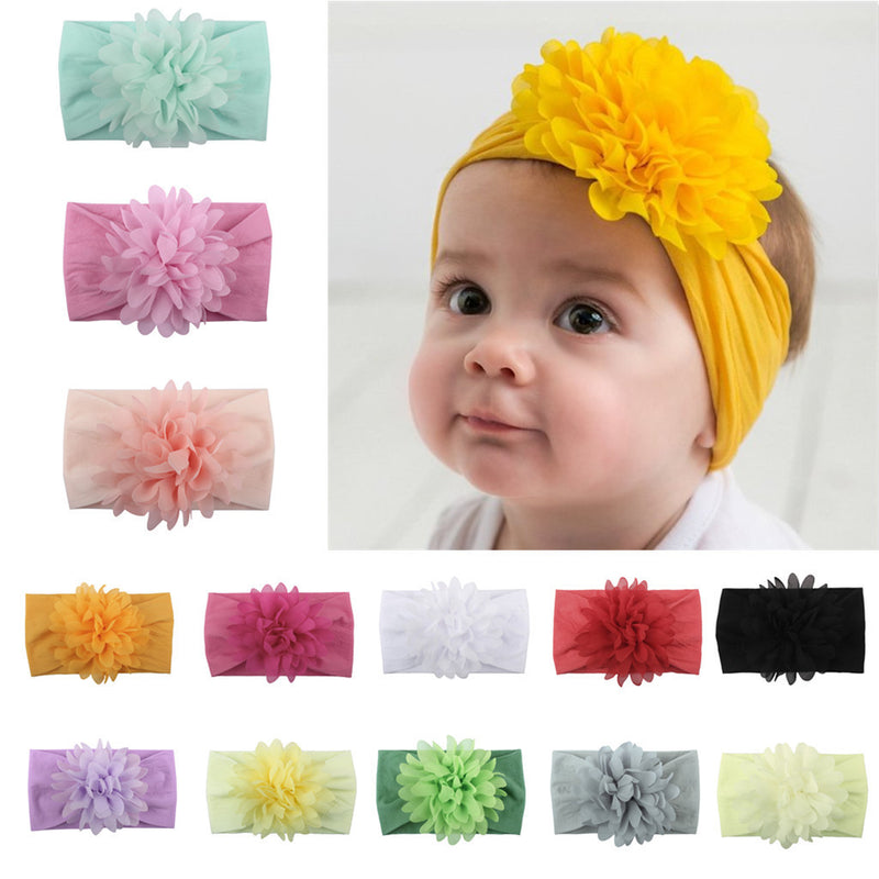 Creative Chiffon Flower Headband Baby Hair Accessories Cute Princess Headband - Baby Time Now