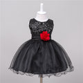 BTN Baby Sequin Princess Dress – Flower Girl, Wedding & Party Dress in 10 Colors - Baby Time Now