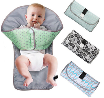 BabyTimeNow Portable Baby Changing Pad – Waterproof, Lightweight & Foldable for Travel