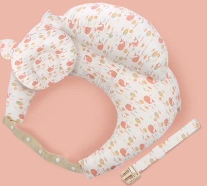 Nursing Pillows Baby Maternity Breastfeeding Multifunction Adjustable Cushion Infant Newborn Feeding Layered Washable Cover - Baby Time Now