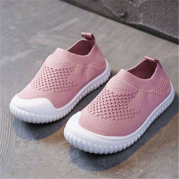 BTN Toddler Shoes – Soft Cotton Unisex Shoes for Boys & Girls | Sizes 14–23 - Baby Time Now