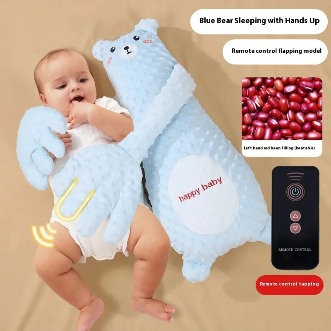 Baby Animal Shaped Soothing Pillow - Baby Time Now