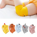 New Baby Knee Pads for Toddlers – Anti-Slip Cotton Terry Pads with Cute Animal Designs for Crawling Infants (0–3 Years)