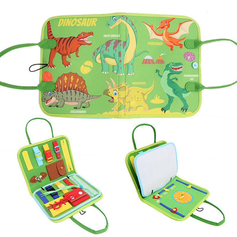 BTN Felt Learning Board – Portable Montessori-Inspired Educational Toy for Kids Ages 4–6 - Baby Time Now
