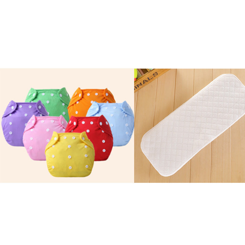 Increase diaper pants washable diapers can adjust the baby can pull pants pants waterproof waterproof diapers pants - Baby Time Now