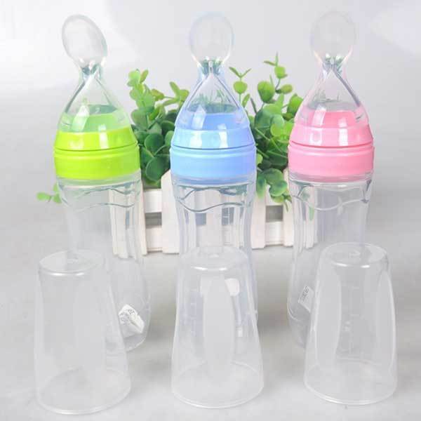 Baby Spoon Bottle Feeder - Baby Time Now