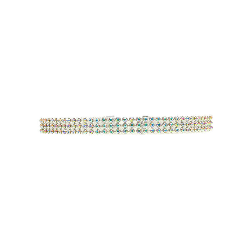 BTN Crystal Rhinestone Choker Necklace – Women’s Wedding & Party Jewelry - Baby Time Now