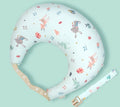 Nursing Pillows Baby Maternity Breastfeeding Multifunction Adjustable Cushion Infant Newborn Feeding Layered Washable Cover - Baby Time Now