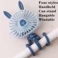 BTN Stroller Fan – Portable USB Baby Fan with Clip, LED Light & 3 Speeds - Baby Time Now
