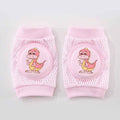 Children’s Breathable Mesh Knee Pads – Crawling & Walking Safety Elbow Pads, Cute Animal Designs (14×10cm, Ages 0–4)