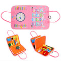 BTN Felt Learning Board – Portable Montessori-Inspired Educational Toy for Kids Ages 4–6 - Baby Time Now