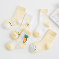 Cotton breathable male and female baby socks - Baby Time Now